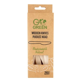 Gogreen Mediniai peiliai, 20 vnt.