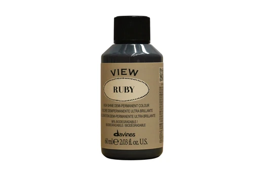 Davines View Demi-Permanent Hair Dye Ruby, 60 ml