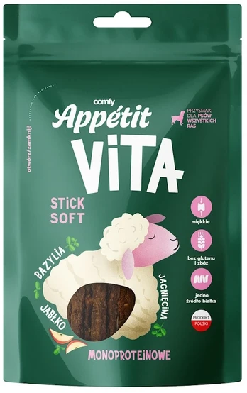 Comfy Appetit COMFY skanėstas šunims su ėriena, 80 g