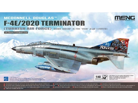 Meng Model - McDonnell Douglas F-4E/2020 TERMINATOR (Turkish Air Force) Phantom II, 1/48, LS-020