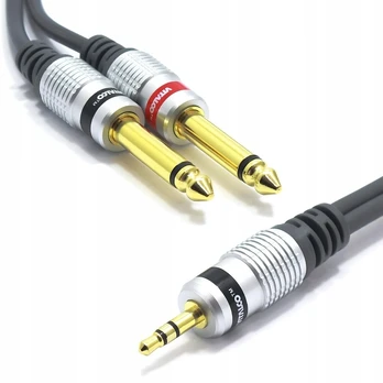 Cisco Vitalco Mk71 1,5 m jack 3,5 mm į 2x 6,3 mm mono kabelis