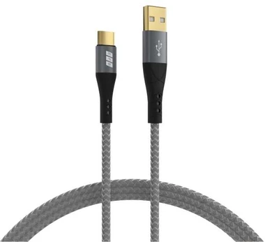 Efb Elektronik Kabelis USB EFB USB-A - USB-C 1 m Juodas (USB-AC-00002)