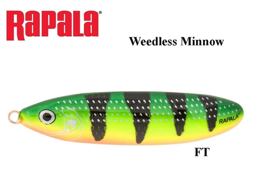 Žolinė blizgė Rapala Weedless Minnow FT 15 g