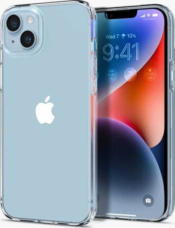 Dėklas Spigen Crystal Flex, crystal clear - iPhone 14