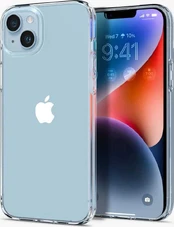 Dėklas Spigen Crystal Flex, crystal clear - iPhone 14 kaina