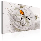 Artgeist Paveikslas - Pilkas Cat kaina
