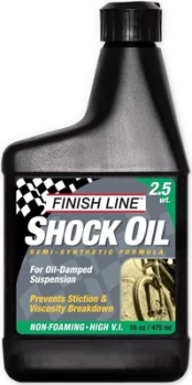 Alyva dviračiui Finish Line Shock 2.5WT, 475 ml kaina