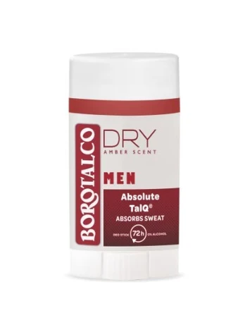 Borotalco Solid deodorant Men Dry Amber Scent (Deo Stick) 40 ml 40ml Vyrams
