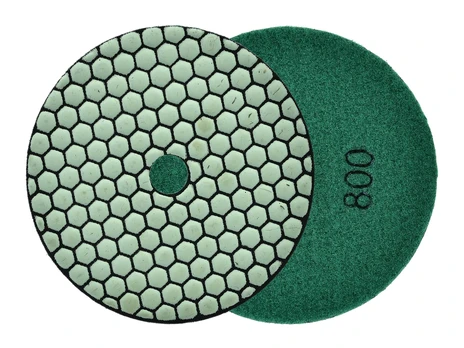 Geko Deimantinis diskas sausam poliravimui 125 mm 800