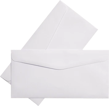 Focus Envelope Baltas 110x220 100g 500pcs