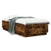 Lovos rėmas, dūminio ąžuolo, 100x200cm, apdirbta mediena kaina