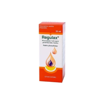 REGULAX PICOSULPHATE geriamieji lašai 20 ml