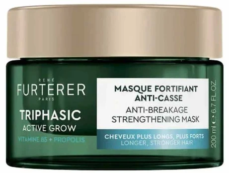 Rene Furterer TRIPHASIC ACTIVE GROW Anti-breakage strengthening mask 200 ml