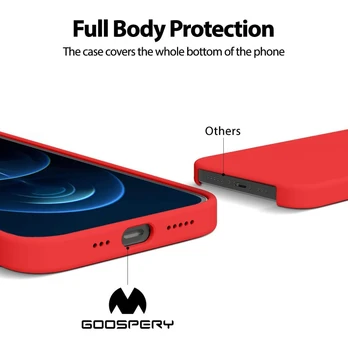 Dėklas Mercury Silicone Samsung A15 4G|5G raudona|red