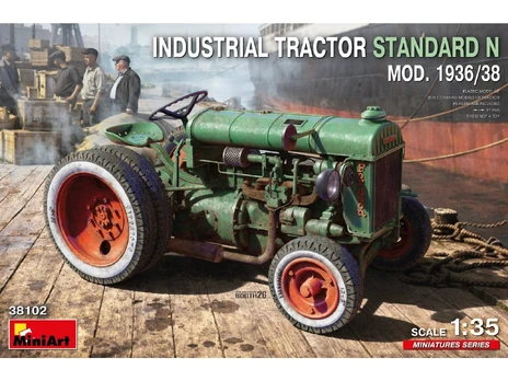 Fordson N 1936/38 pramoninis traktorius 1/35 plastikinis modelis