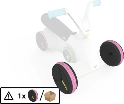BERG GO Twirl Multicolor - Front Wheel