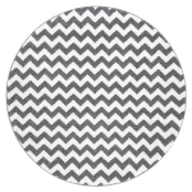 Kilimas vidaus Hakano Esmea Zigzag, baltas/pilkas, 140 cm x 140 cm kaina