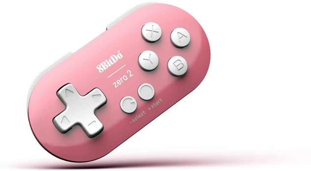 8BitDo Zero 2 Wireless Controller Belaidis Žaidimų Pultelis | Pink