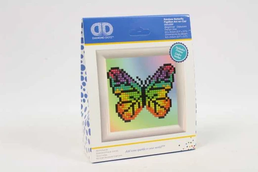 Dante Diamond Dotz rainbow butterfly 018-DD1031F 17020