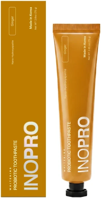 Inopro Whitening probiotic toothpaste Ginger 2,6oz