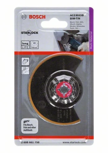 Bosch ACZ 85 EIB, MultiMaterial 85 mm, 1 vnt.STARLOCK 2608661758