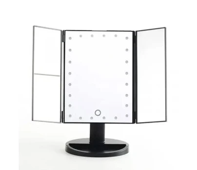 Kosmetinis veidrodis didinantis su LED apšvietimu