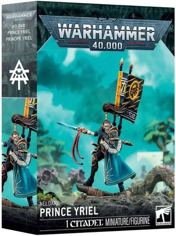 Games Workshop Warhammer 40,000 - Aeldari: Prince Yriel