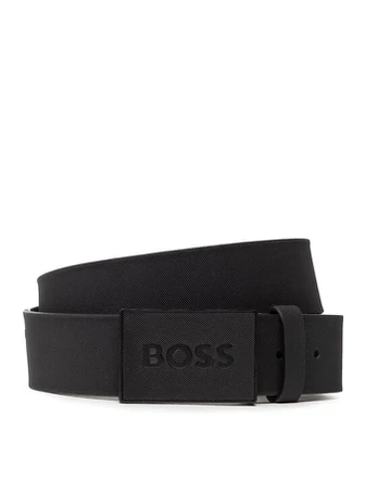 Vyriškas Diržas Boss Icon-S1 50471333 Juoda