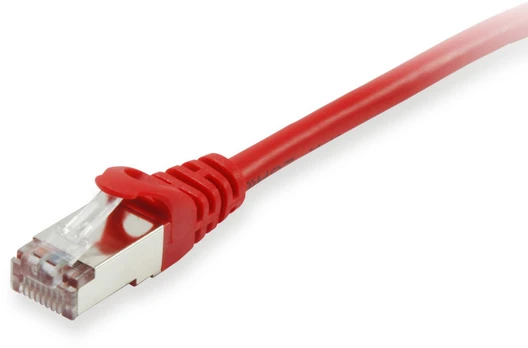 Equip Patchkabel Cat6A S/FTP 2xRJ45 2.00m raudona LSZH