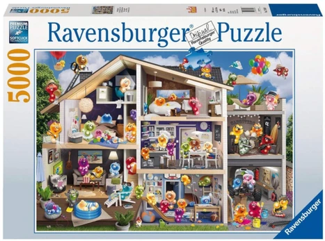 Ravensburger 5000 elementų dėlionė "gelini namelis"