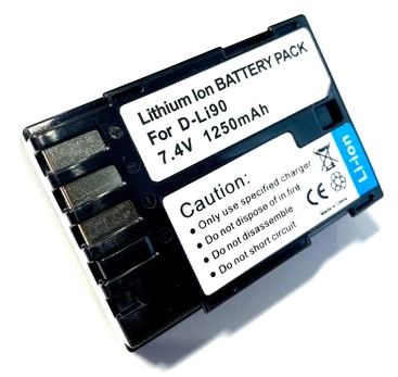 Pentax D-Li90 akumuliatorius 1250 mAh