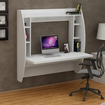 Stalas Kalune Design Buglem 550ARN2204, baltas