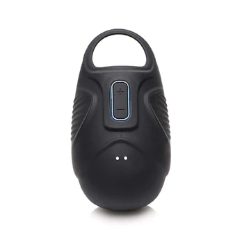 XR Brands Master Series Vibrating Silicone Intimate Ring Black USB