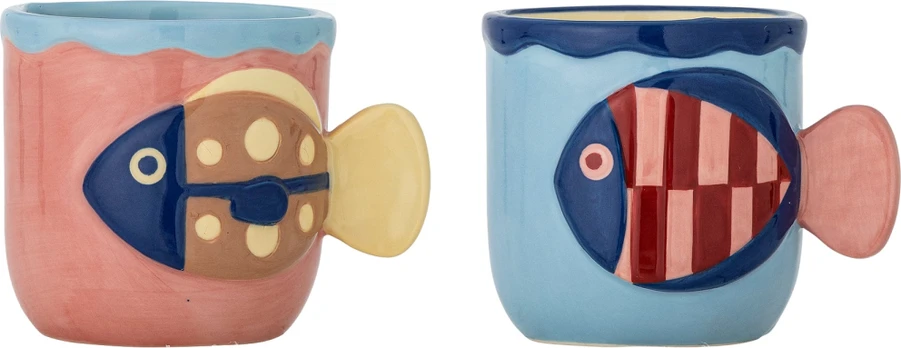 Bloomingville - Willy Cup - Multi - Stoneware