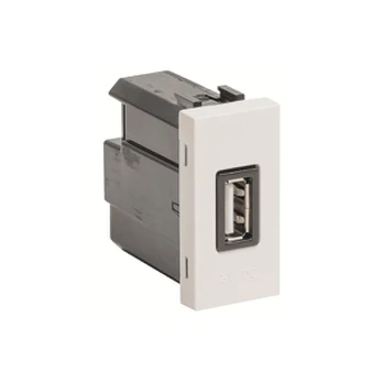 USB įkroviklis Zenit 1 modulio : Spalva - Balta