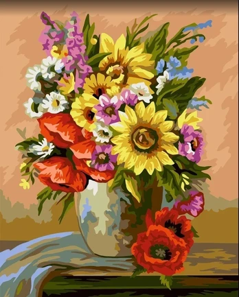 Tapybos pagal skaičius rinkinys: Contrast 40x50 cm B128