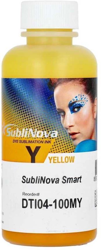 Ink SUBLINOVA smart - Geltonas - 100 ml