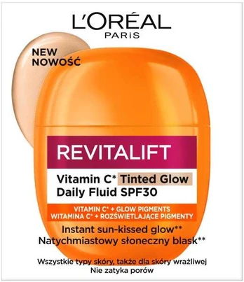 L'OREAL_Revitalift Vitamin C Fluid Tinted SPF30