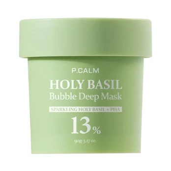 P.CALM HOLY BASIL BUBBLE DEEP veido kaukė, 90 g