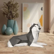 Beldizart WIZARDI 3D popieriniai amatų modeliai Husky PP-2HAS-3GWB kaina