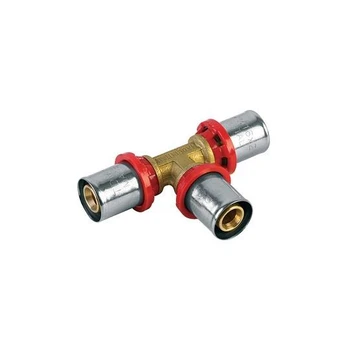 Adapteris TDM Brass 1645, 90 °, 20mm, žalvaris