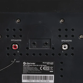 DENVER MCA-240 Radio Cd-spiller