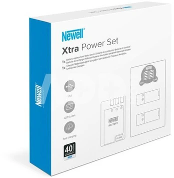 Dual-channel charger and LP-E17 battery pack Newell DL-USB-C for Canon