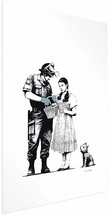 Artgeist Plakatas - Dorothy and the Policeman
