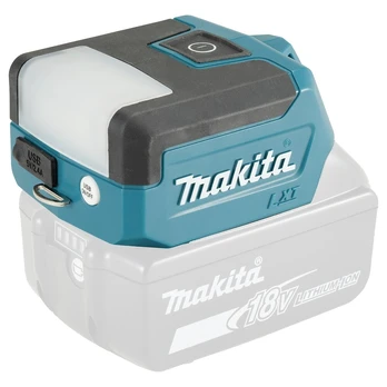 Makita DML817 Akumuliatorinis LED prožektorius LXT 300lm, USBx1, Be akumuliatorių ir kroviklio!
