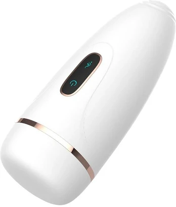 Automatinis vyriškas masturbatorius Smart Version, baltas