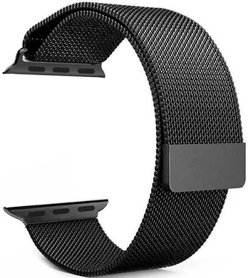 4Wrist Steel Milan Pull for Apple Watch - Juodas 38/40/41 mm