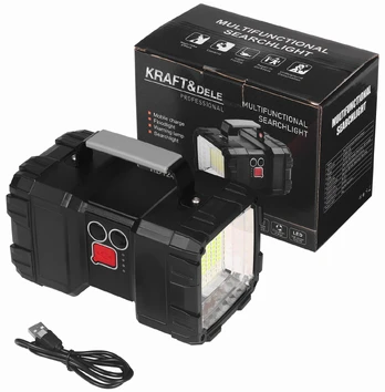 Prožektorius LED USB-C akumuliatorinis