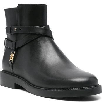 Aulinukai moterims, Juoda, Abigail flat bootie