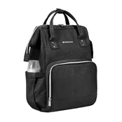Mamos tašė -kuprinė SIENA, Black&Silver kaina